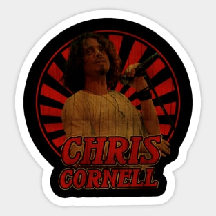 Retro Vintage Classic Chris Cornell Sticker